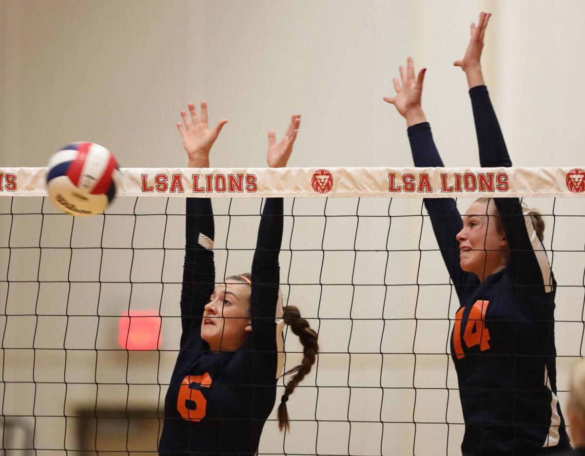 Cerro Gordo-Bement's Ella Mann grew up in volleyball and has emerged as the Broncos' leader